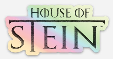 House Of Stein Holo Sticker Game of Thrones Style